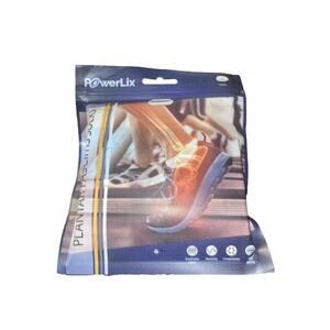 Powerlix Plantar Fasciitis Socks PAIR Compression Support Size Small 2Pair Beige